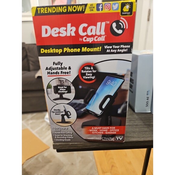 Cup Call Desk Call Desktop Phone Mount 1 Pack New - Picture 1 of 4
